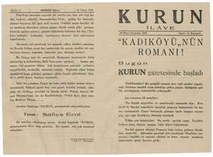  Sayfa: 2 KURUN ilâve 30 Mayıs 1935 Oturduğu masanın sağında bir meclis var, beş, altı kişi ka- dar, kadınlı, erkekli.....