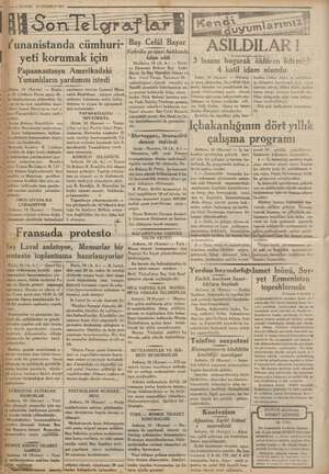     — KURUN 19 TEMMUZ 1935 Boon. | ç yeti koru “© Papaanastasyu ani cümiriri mak için Amerikadaki il İ Yunanlıların yardımını