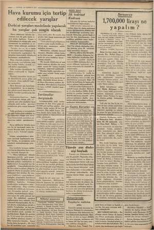    e 4 — KURUN 20 TEMMUZ 1935 Hava tehlikesini bileriler ku resmuna yeni bir gelir temin et “ek üzere, İngiltere, Seyi ve Li *