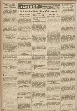    — KURUN 4 AĞUSTOS 1935 — Almanyada Memur çocukları din m nk ve A.) — Resi tür gazetesi, ei çoc sr. nı din mekteplerine...