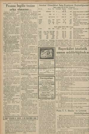  10 KURUN 15 AGUSTOS 1835 Pens İngiliz tezine arka olmazsa... Londra, 1 A.) — Daily|yı Telegraph'ın yeti muhar « ya ile...