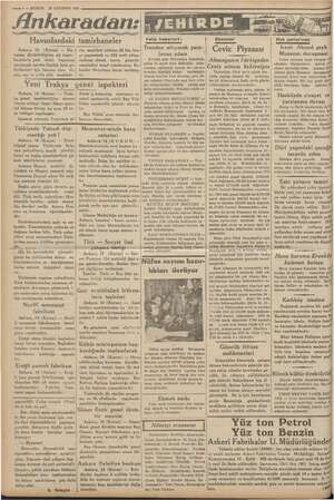  ps 4-- KURUN 20 AĞUSTOS 1935 | Ankaradan: m Ma leki inim Da çi ank irk EZ Hak yerlerinde Pelis haberleri : eme Ekonomi ml eme