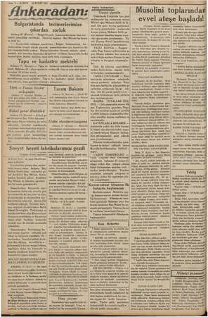  alum j 17 Ri yirmi iki, on geçe Haydarpa- -—— 4— KURUN  i8 EYLOL 1935 Bulgaristanda tecimerlerimize çıkarılan zorluk run) —