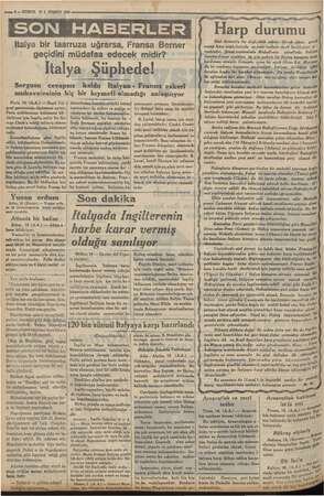  —s ij — KURUN 171. TEŞRİN 1935 Paris, 16, (A.A) — Deyli Tel ia inin di : asi Paris mülâkatmın hükümete bil mü hâdiseden Yunan