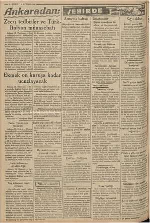  aldığımız malümat — lerinin altmış para ile iki kuru ems 4 — KURUN 16 11. TEŞRİN 1935 Ankaradan: rt Zecri tedbir Italyan m