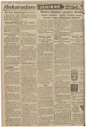  mes 4 - KURUN 19 11. TEŞRİN 1935 Ankaradan yy yy yg yy Zat iler direktör! 8 (Kurun) — Teri birinci. , mümeyyizi Nurettin, zl