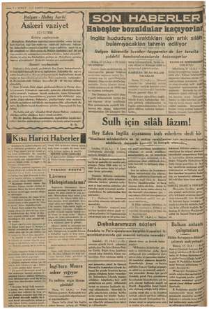    aya beşlerin, M. bad faaliyet, pis harekeli alyan Haliiş | karbi. Askeri vaziyet 17/1/936 Eritre cephesinde e, Sip...