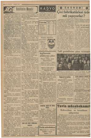  j TEE TERA | —— > Dedik ama, Marko pek sadık ii ki — $— KURUN ii EE KY iddi ” ei z ü 2 MART 1936 si e BU GÜNKÜ . el sali (O