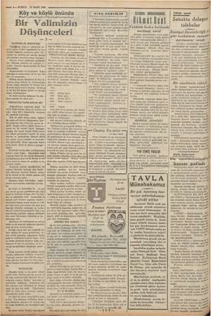    ss â— KURUN 12 MART 1936 DAĞINIKLIK SEBEPLERİ Da; ğı doğuran b şında aşiret, kabile teşek R ri ile bun» —— lardaki bağlarım