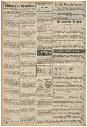       PEY e —6 — KURUN sero 1936 YA ETE de gi yay ir a ad caba daşları ne yapti? e Üye m yanından ti a Hayvanları Gzktüler...