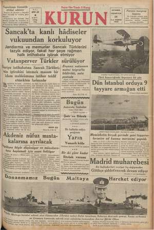    | Yugoslavya kuvvetile | ; iftihar edebilir YıL: mr iSTANBUL Parasız muayene |, Belgrat, 15 (Hususi) — Başvekil | 20-2...
