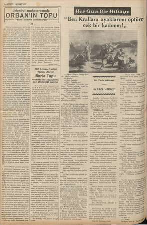  © — KURUN 12 MART 1987 İoRBAN bul muhasarasının tarihini ya- | üz ayn e rdan bazıları ük Venedik gemisi ile yüz, gi Üsküda, a