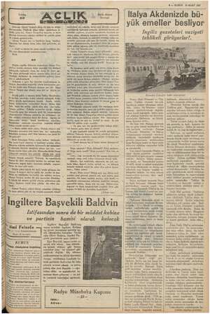    5 — KURUN 19 MART 1937 Tefrika ren Ahmet önem Yüzünde Yanla, genç kız, Ahmet dalga dalga t Turgud'un kusurl Ve yüksek gi