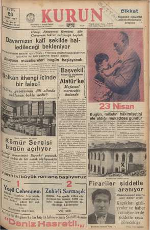      SUNA NSAN 1937 Dikkat Bugünkü ilâvemizi Tig müvezzilerinizden AYI, 0-3 kasa. 1044 İSTANBUL — Ankara Cadı Telgraf adresi: