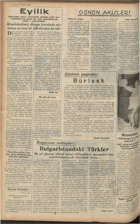  pe AYA 4— KURUN 17 MAYIS 1937 Ev ilik Buhrandan sonra ekonomide görülen eyilik bazı ti memleketlerde ... 8o, bazı yüz « de n