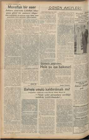  a 2— KURUN 8 HAZİRAN 1937 Muvaffak bir eser Ankara civarında Lâlahan istas- yonu güzel bir 1935 senesinde (3) mi mâmure...