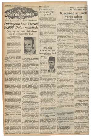    4 — KUKUN 31 TEMMUZ 1937 PANE ARTAR Tefrika Numarası: 25 Vaşinı şi adliye sara - yındaki o fevkal toplantının son safhüs.