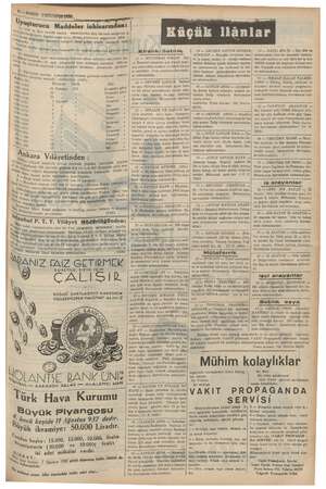    urucu Maddeler inhisarından: 1934 tir; 10 Sttirilmey li evvelki seneler mahsulünden Li idaremiz satışlarına iŞ-| Bal Senesi