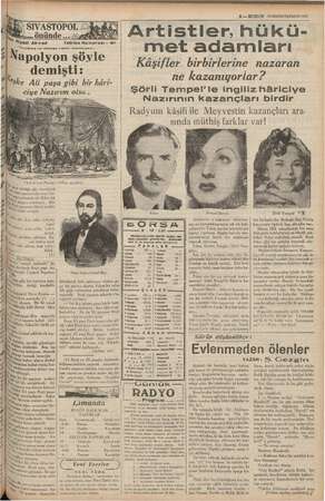    5 — KURUN 10 BİRİNCİKANUN 1937; — SENLİ Niyazi Ahmed Tefrika Numarası: 81 Tercüme ve iktibas nakkı manhfuxzdur,. apolyon