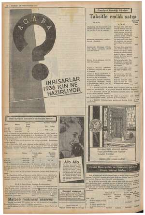  12 — KURUN 29 BİRİNCİKANUN 1937 SEMTİ Bülyükadada eski ekerek yn Alpaslan sokağında eski 59 rer yeni 42, 44, 46, 48 içi |...