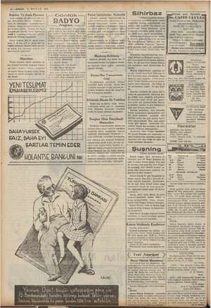     Keleçe İG diğ VER 10—KURUN 8 MAYIS 1938 Arpa piyasası son günlerde çok dur- ıktedir. cat tüccarları I- ile kontenjanın...