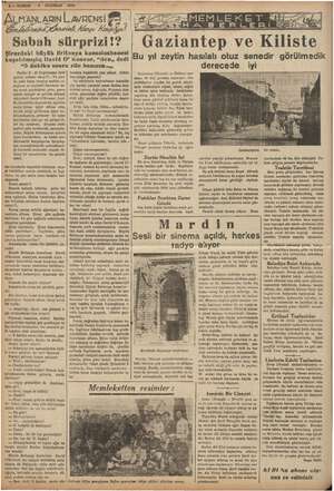    8 — KURUN 2 HAZİRAN 1938 ANLMANLARIN LAVRENSİ Gnllicenii İerisk Marşı so o Sabah sürprizi! 1? Şirazdaki büyük Britanya...