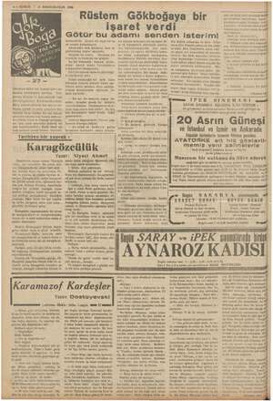    oldukları halde bin kişinin içini ya- linkilıç daldiklarını gördüm. Ger. çekte; gün miskinleşebilir, fakat oi bu halp...