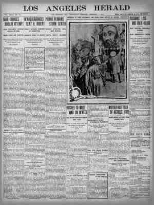 The Los Angeles Herald Newspaper February 1, 1905 kapağı
