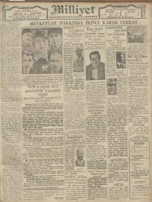 Milliyet Gazetesi 16 Ocak 1929 kapağı