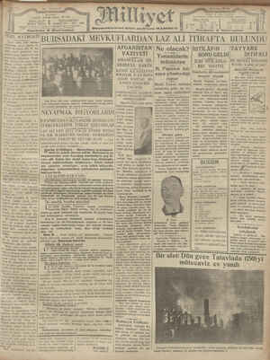 Milliyet Gazetesi 22 Ocak 1929 kapağı