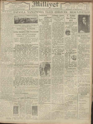 Milliyet Gazetesi 24 Ocak 1929 kapağı