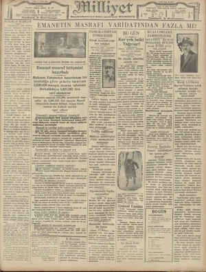 Milliyet Gazetesi 15 Şubat 1929 kapağı