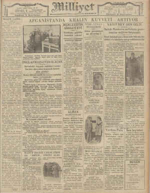 Milliyet Gazetesi 16 Şubat 1929 kapağı