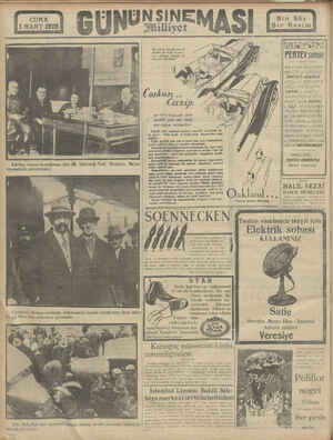   CUMA 1 MART 1929 B Milliyet NSİNE Inkilâp müzesi komisyonu dün ilk içtimaım Vali Muhittin Beyin riyasetinde aktetmiştir....