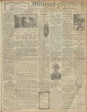 Milliyet Gazetesi 12 Mart 1929 kapağı