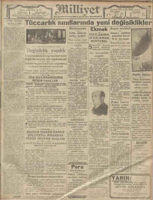 Milliyet Gazetesi 24 Mart 1929 kapağı