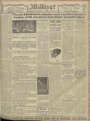 Milliyet Gazetesi 18 Nisan 1929 kapağı