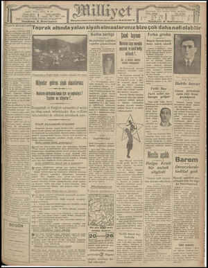 Milliyet Gazetesi 22 Nisan 1929 kapağı
