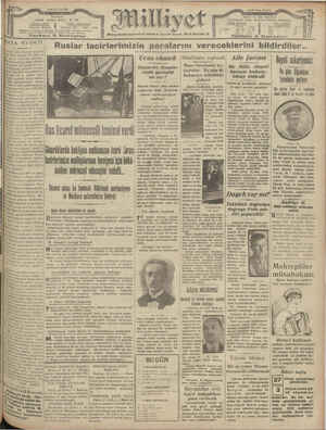 Milliyet Gazetesi 28 Nisan 1929 kapağı