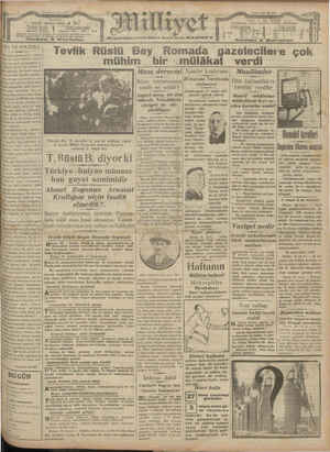 Milliyet Gazetesi 1 Mayıs 1929 kapağı