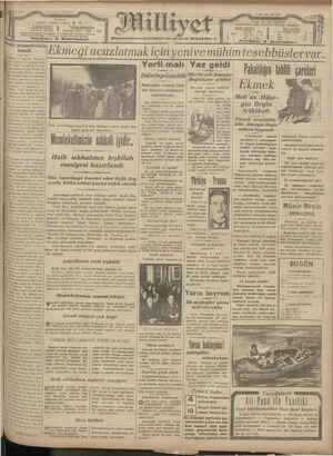 Milliyet Gazetesi 4 Mayıs 1929 kapağı