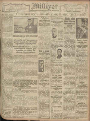 Milliyet Gazetesi 17 Mayıs 1929 kapağı