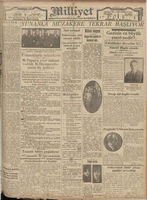 Milliyet Gazetesi 10 Haziran 1929 kapağı