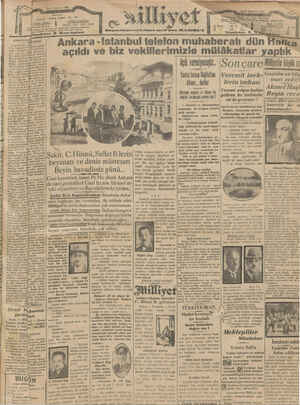Milliyet Gazetesi 2 Temmuz 1929 kapağı