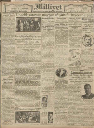 Milliyet Gazetesi 9 Temmuz 1929 kapağı