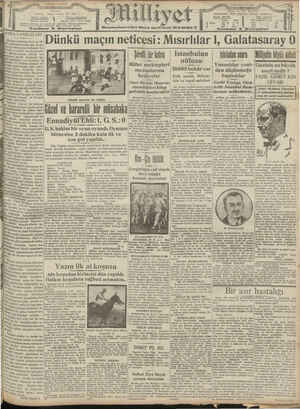Milliyet Gazetesi 27 Temmuz 1929 kapağı