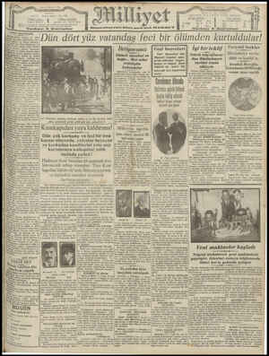Milliyet Gazetesi 9 Ağustos 1929 kapağı