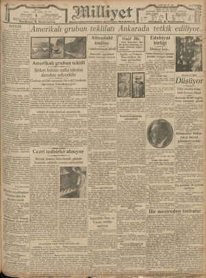 Milliyet Gazetesi 6 Eylül 1929 kapağı