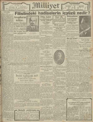 Milliyet Gazetesi 7 Eylül 1929 kapağı