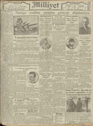 Milliyet Gazetesi 10 Eylül 1929 kapağı